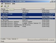 ResGrabber screenshot